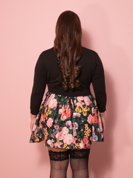 Vixen Bolero Cardigan in Black | Vintage Style Clothing – Vixen by