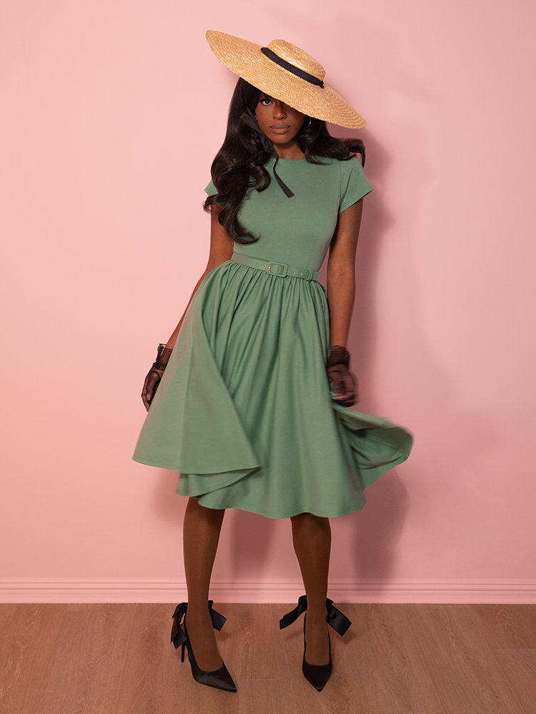 Avon Swing Dress in Sage Green | Retro Style Dresses – Vixen by Avon Swing Dress in Sage Green | Retro Style Dresses – Vixen by