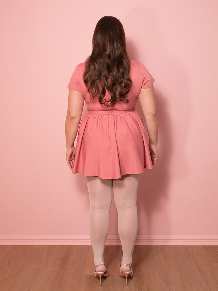FINAL SALE - Avon Swing Dress in Vixen Pink MINI - Vixen by Micheline Pitt 5X FINAL SALE - Avon Swing Dress in Vixen Pink MINI - Vixen by Micheline Pitt 5X