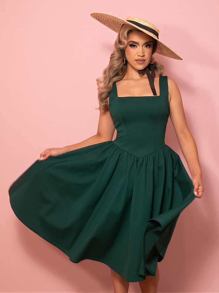 white christmas dresses Bombshell Swing Dress in Hunter Green white christmas dresses Bombshell Swing Dress in Hunter Green