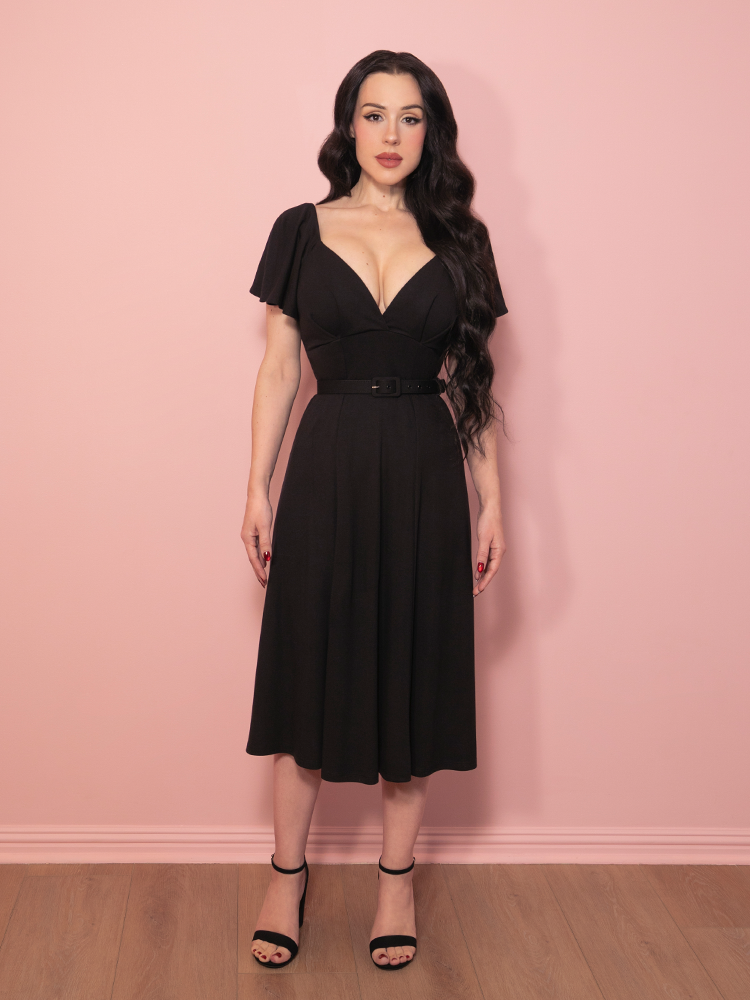 Cozy Babydoll Swing Dress Vixen by Micheline Pitt Cozy Babydoll Swing Dress Vixen by Micheline Pitt