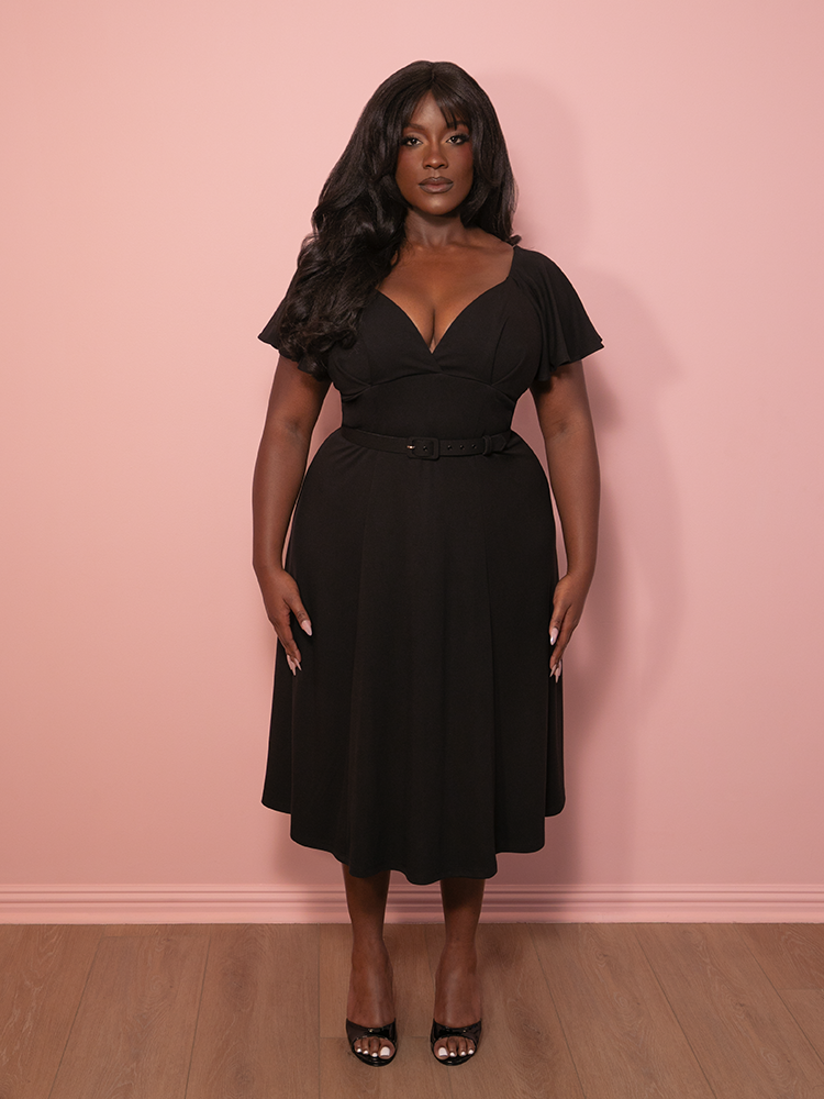 Cozy Babydoll Swing Dress – Vixen by Micheline Pitt Cozy Babydoll Swing Dress – Vixen by Micheline Pitt