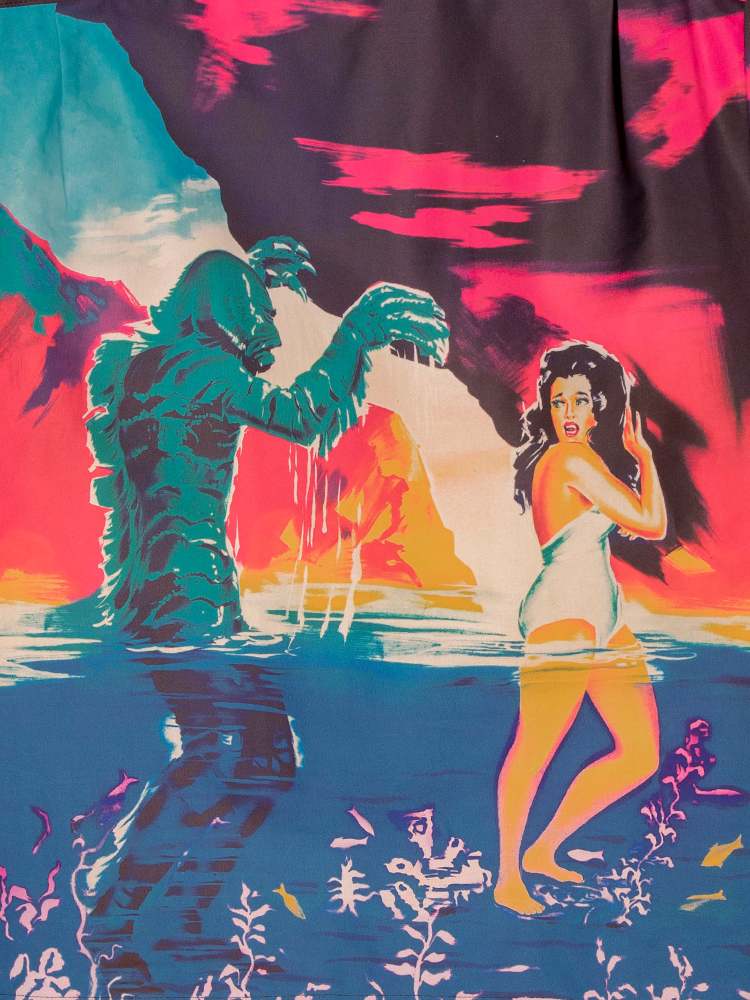 creature from the black lagoon dress Universal Monsters Creature From The Black Lagoon Retro Dress