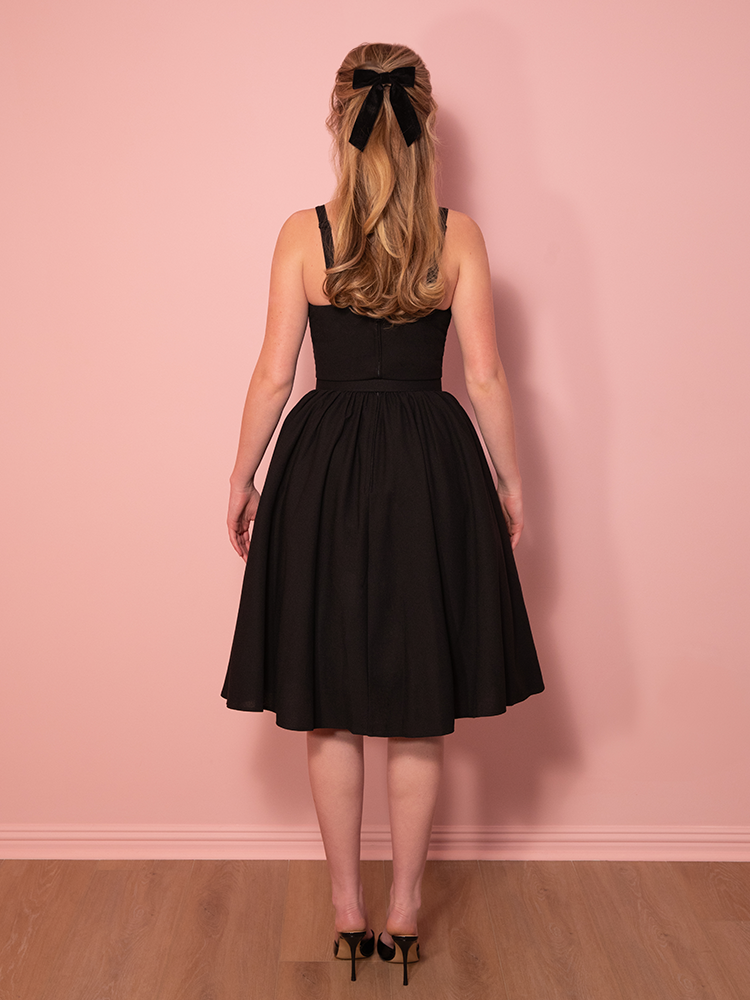 Ingenue Dress in Black - Vixen by Micheline Pitt