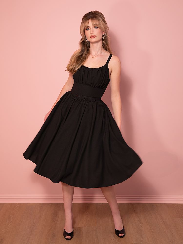 Ingenue Dress in Black - Vixen by Micheline Pitt