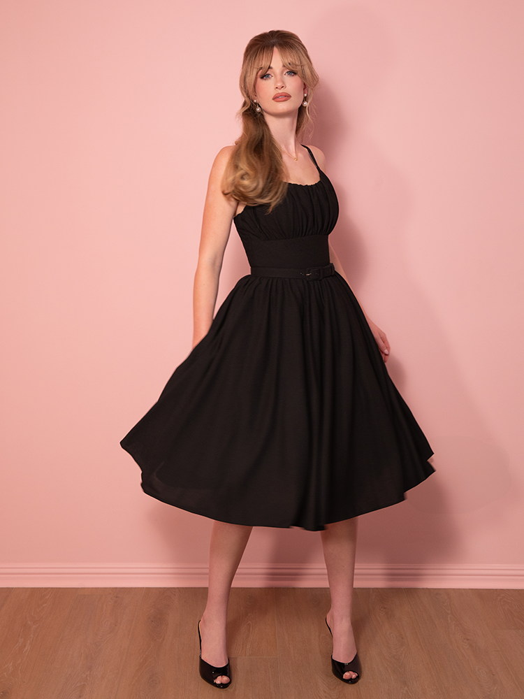 Ingenue Dress in Black - Vixen by Micheline Pitt