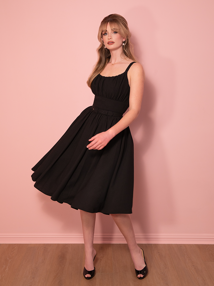 Ingenue Dress in Black - Vixen by Micheline Pitt