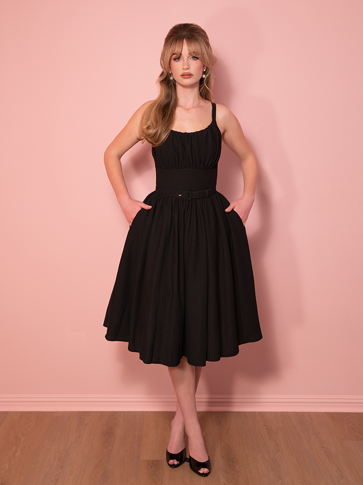 Ingenue Dress in Black - Vixen by Micheline Pitt