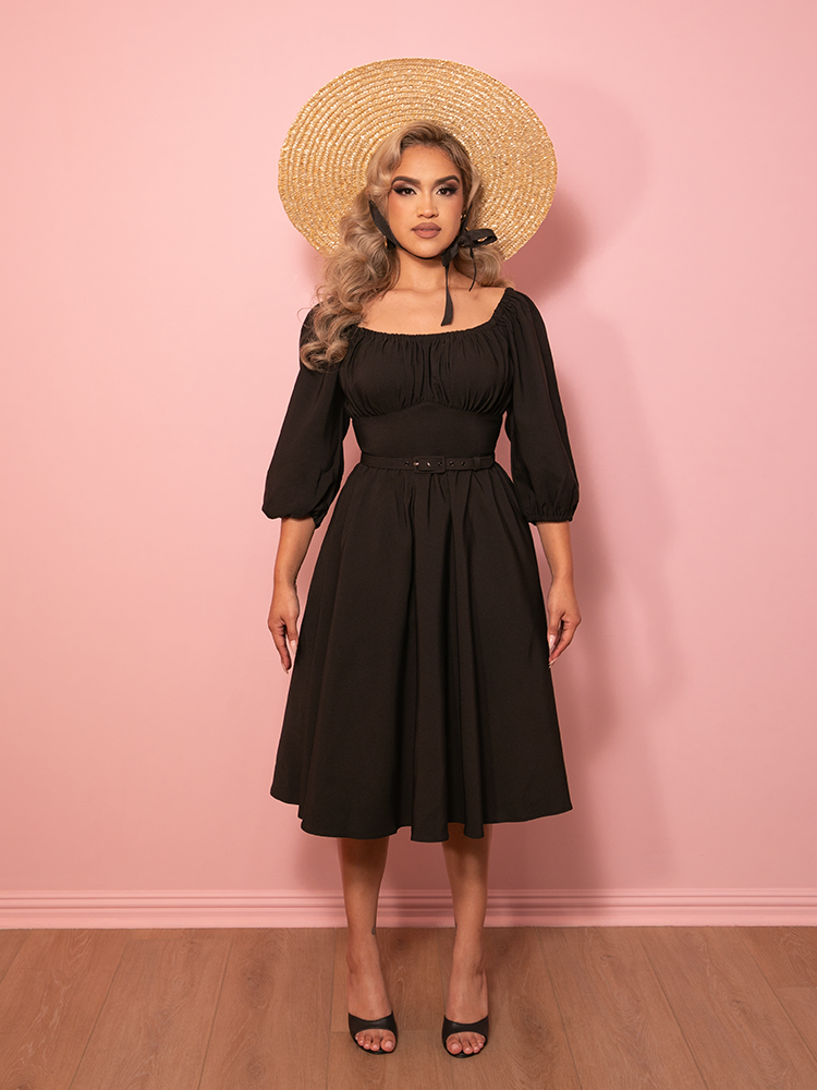 PRE-ORDER - Vacation Dress in Black - Vixen by Micheline Pitt