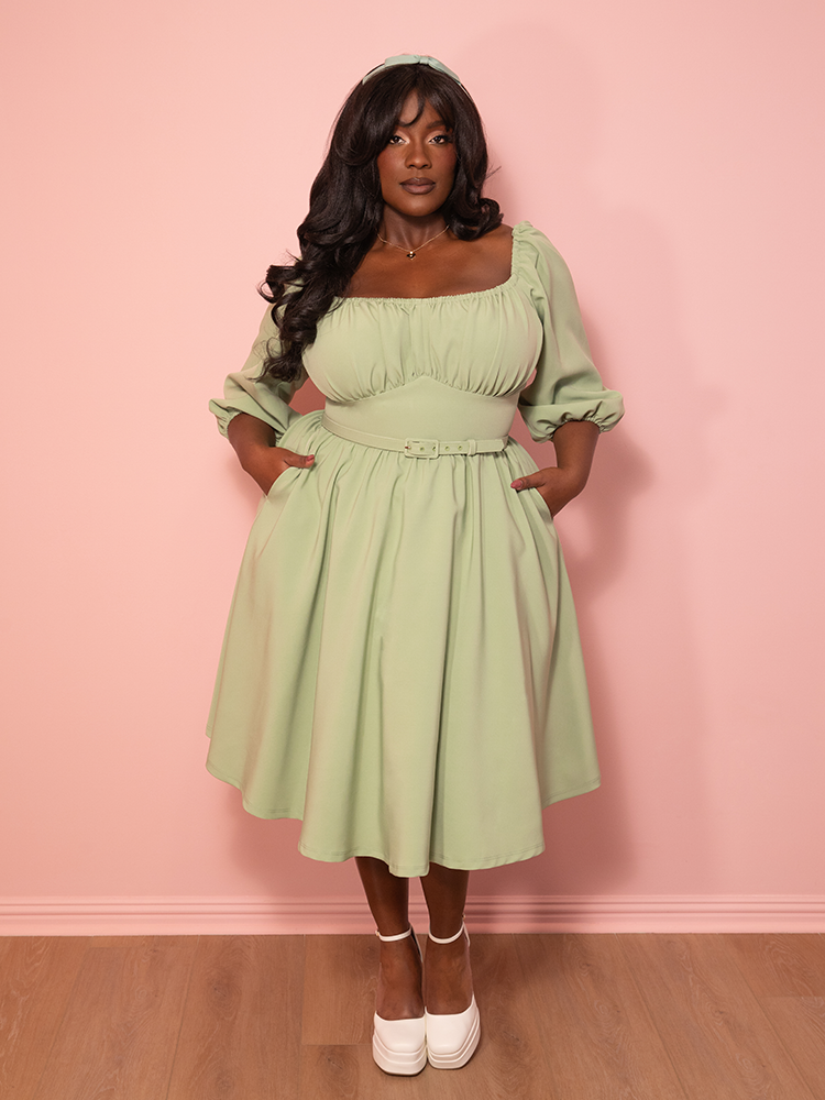 Vacation Dress in Matcha Green | Retro Inspired Dress – Vixen by Vacation Dress in Matcha Green | Retro Inspired Dress – Vixen by
