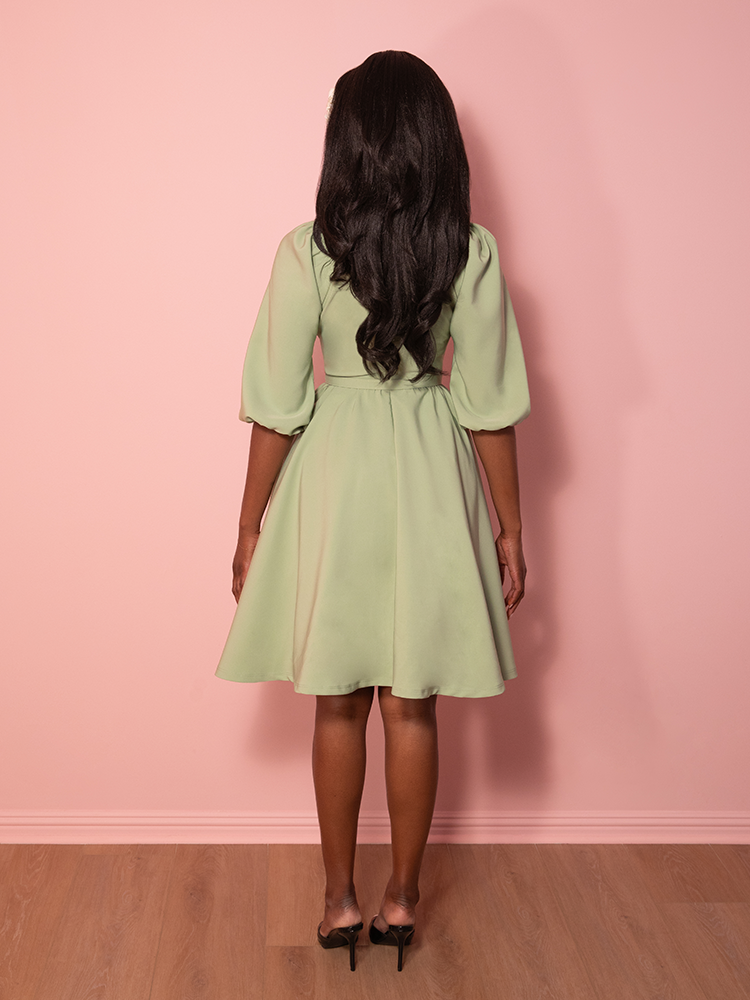 Vacation Dress in Matcha Green - Vixen by Micheline Pitt 5X Vacation Dress in Matcha Green - Vixen by Micheline Pitt 5X