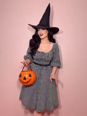 Vacation Dress in Halloween Stripes - Vixen by Micheline Pitt
