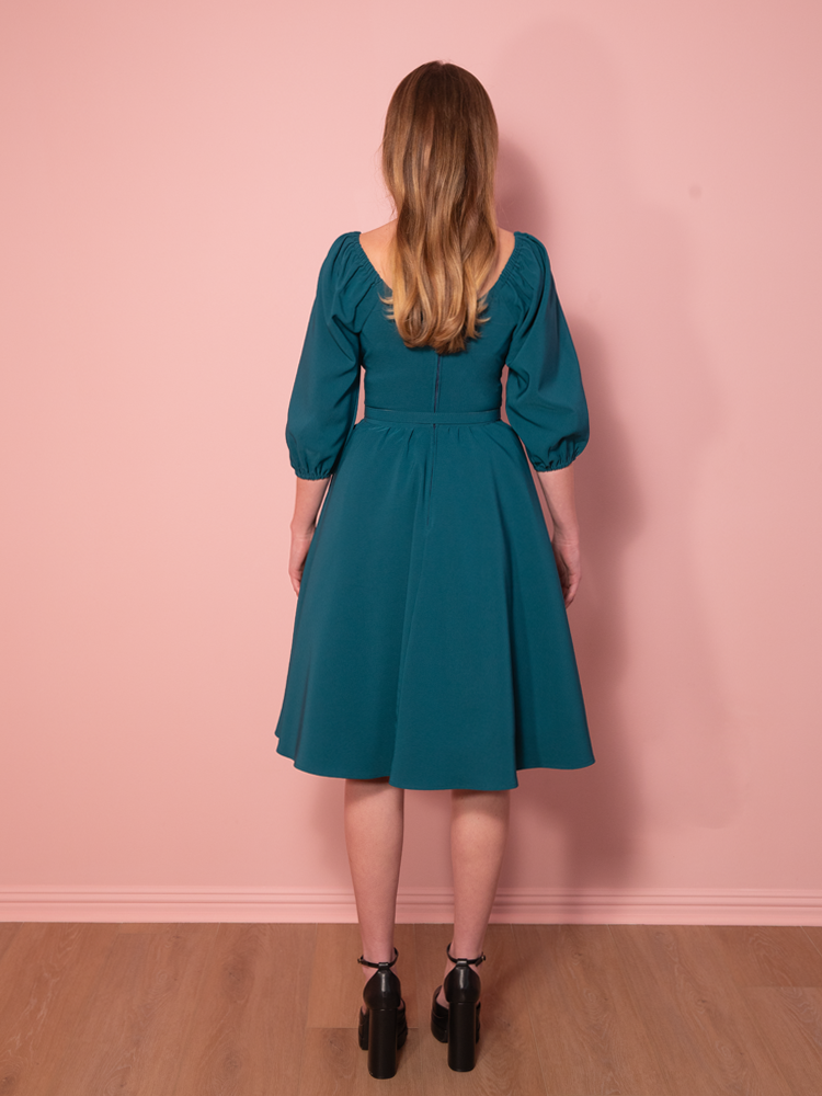 Vacation Dress in Teal - Vixen by Micheline Pitt