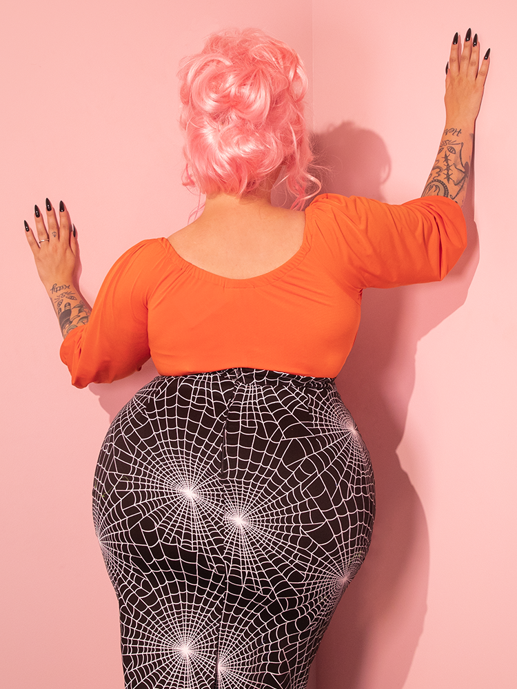 Vacation Blouse in Black Vintage Style Tops Vixen by Micheline