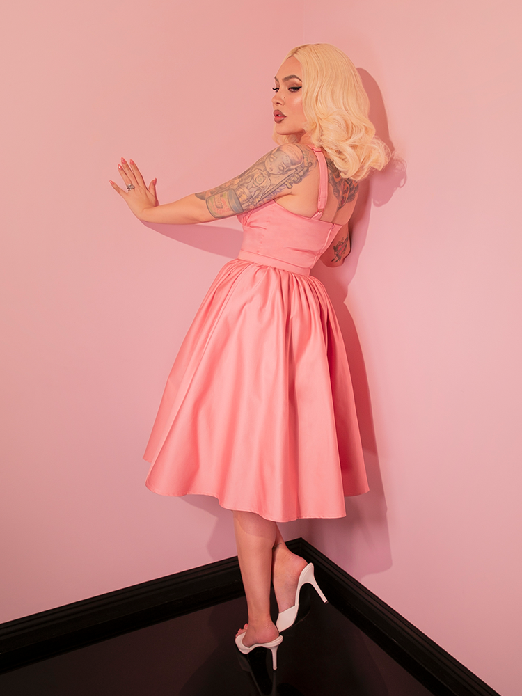 *PRE-ORDER - Ingenue Swing Dress in Blush Pink - Vixen by Micheline Pitt