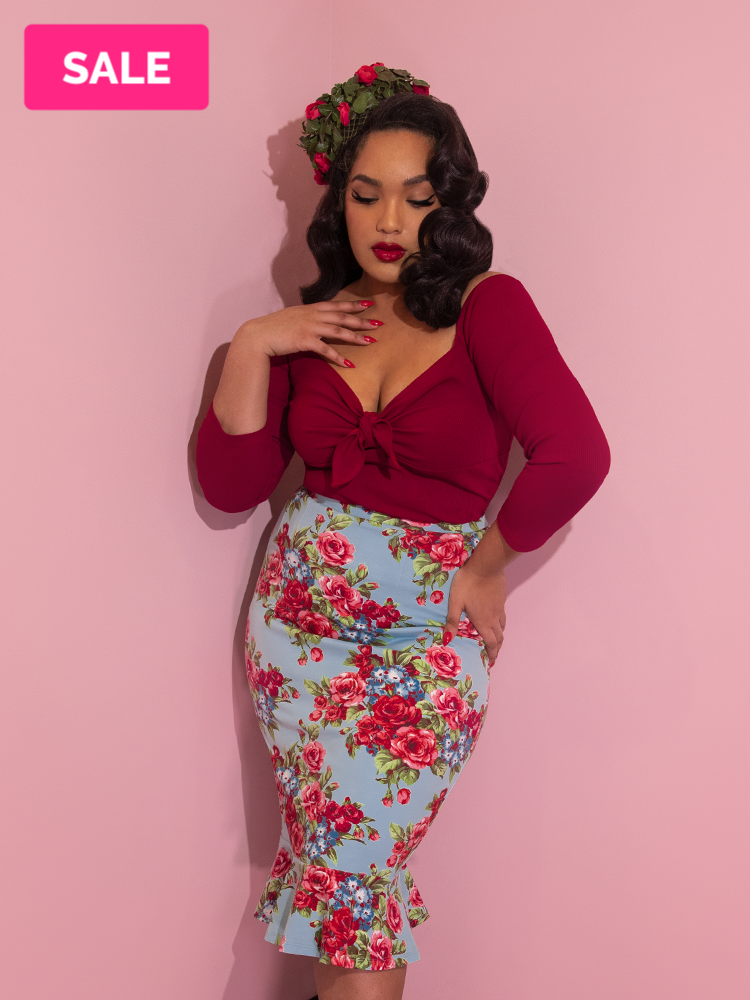 Plus size retro skirts hot sale