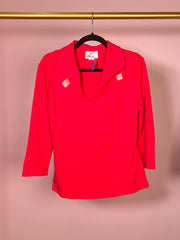 BACKLOT - Vixen Top in Red - Vixen by Micheline Pitt