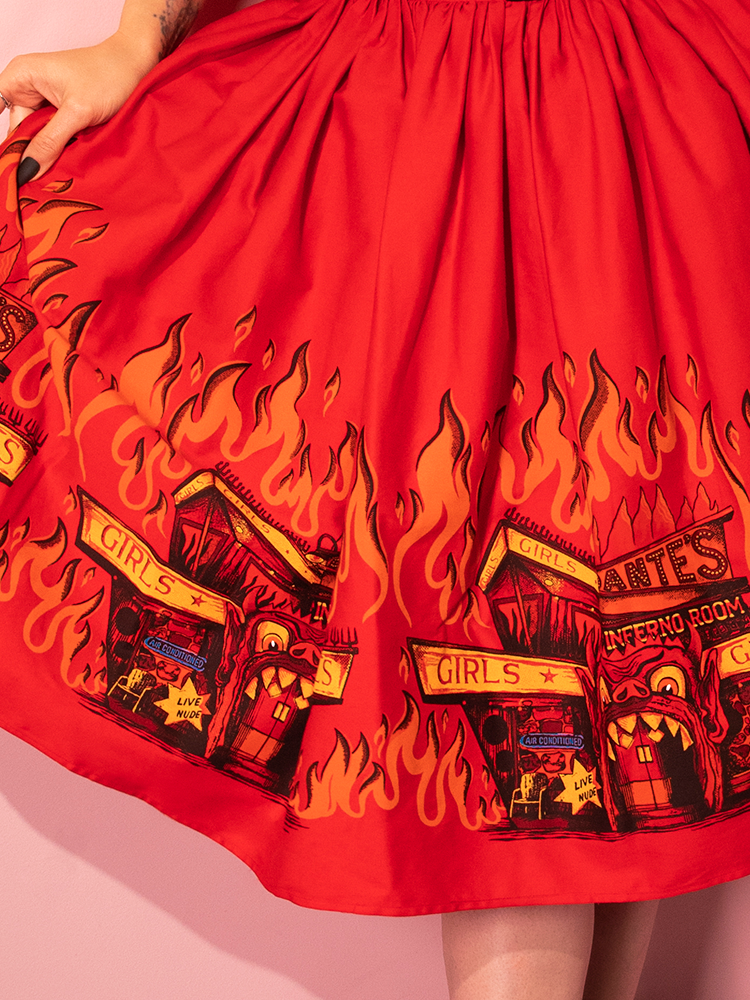 BEETLEJUICE™ Dante's Inferno Swing Dress