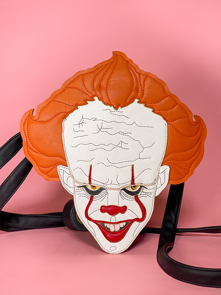 IT Pennywise Clown Cross Body Bag Retro Novelty Bags Vixen by