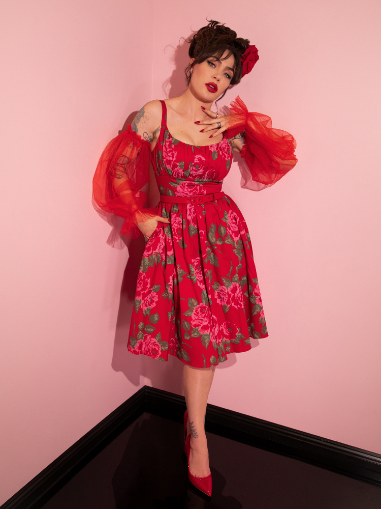Ingenue Dress in Black - Vixen by Micheline Pitt