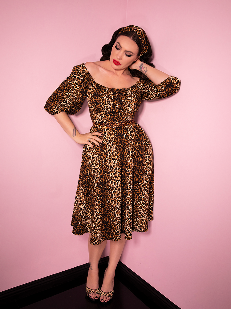 Vacation Dress in Navy Blue - Vixen by Micheline Pitt main image 1
